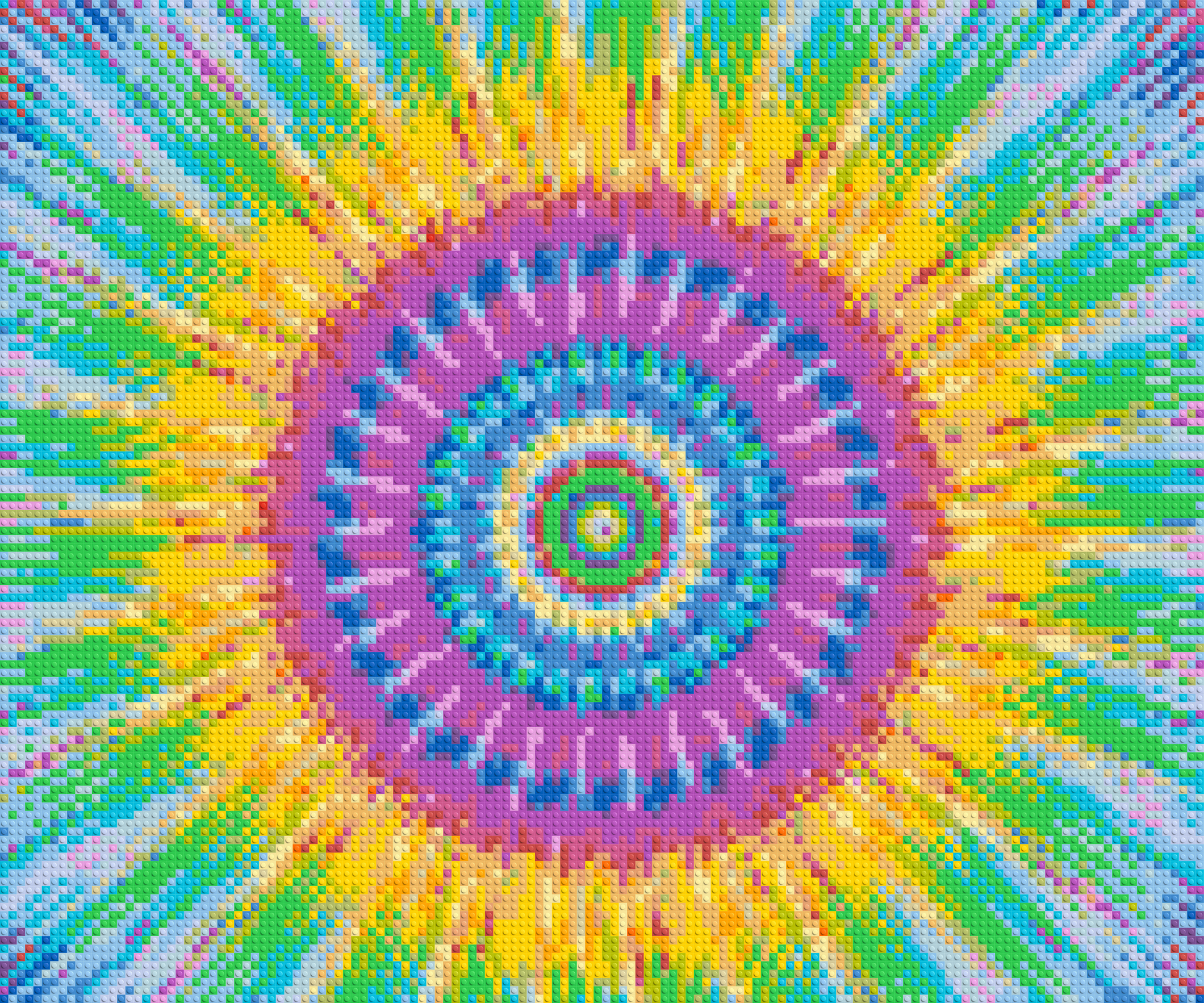 Abstract Pattern #4 - Brick Art Mosaic Kit 6x5 large