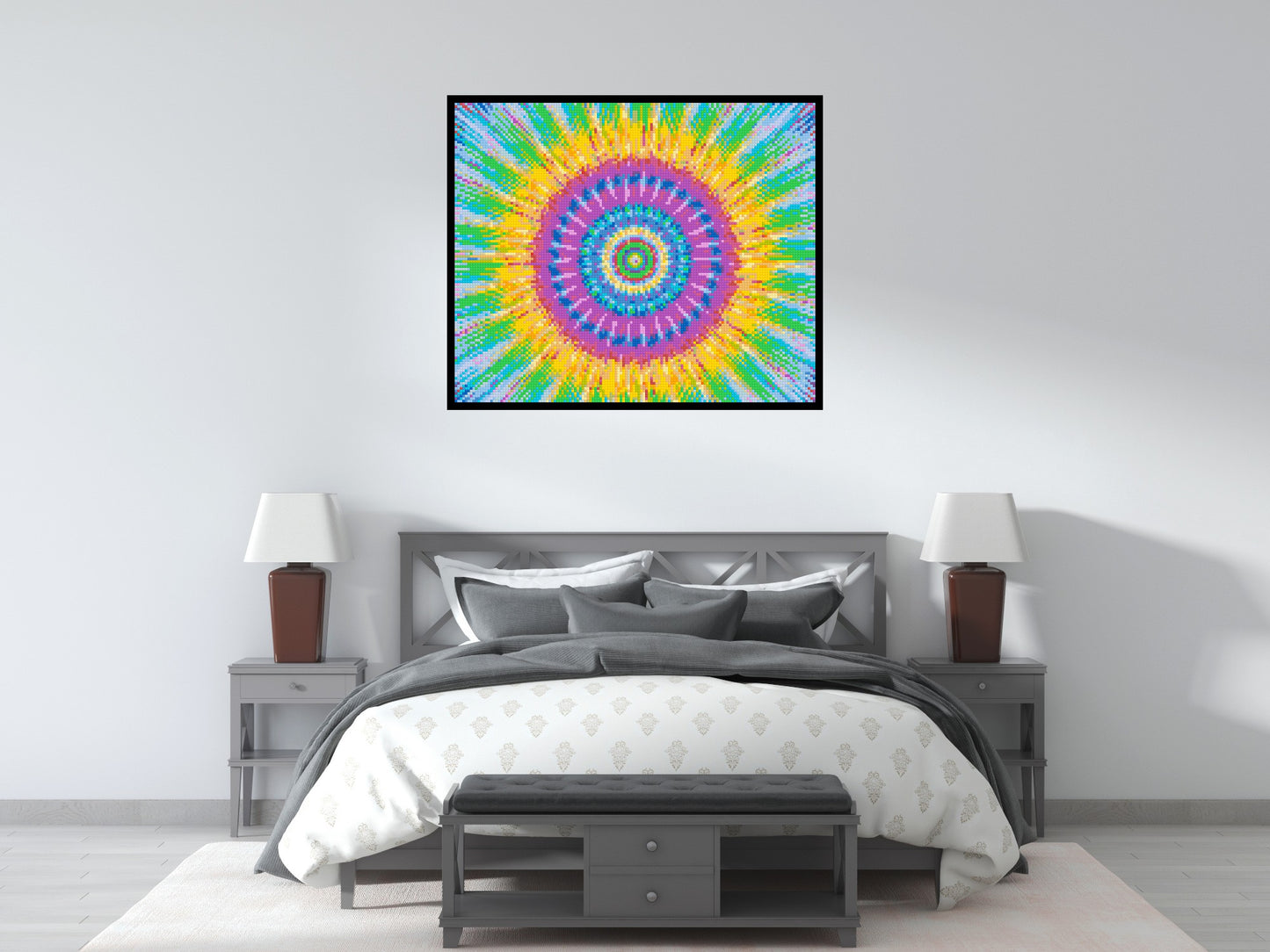 Abstract Pattern #4 - Brick Art Mosaic Kit 6x5 large