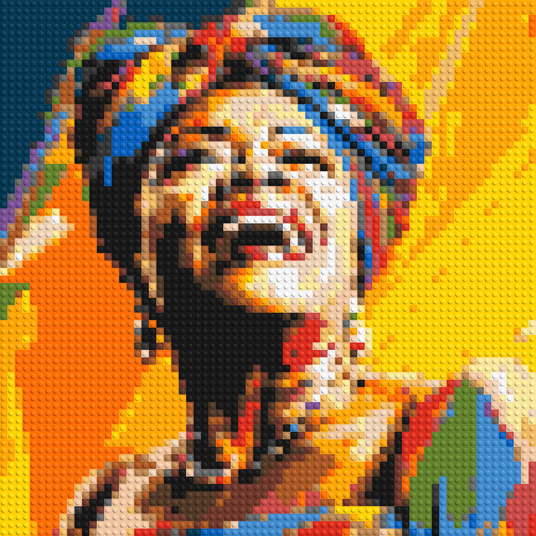 Maya Angelou - Brick Art Mosaic Kit 3x3 large