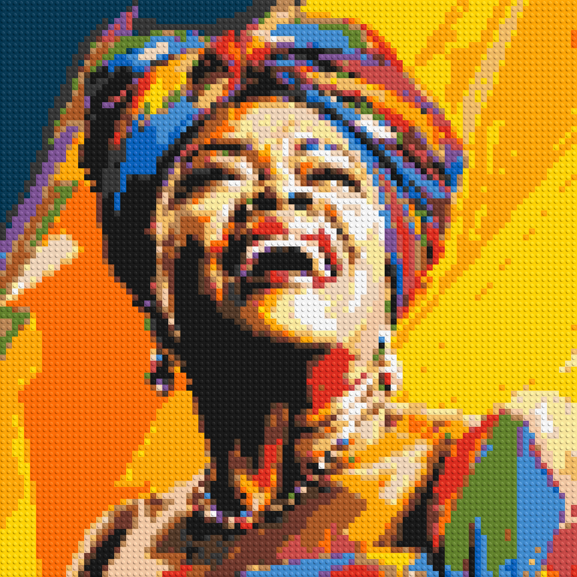 Maya Angelou - Brick Art Mosaic Kit 4x4 large