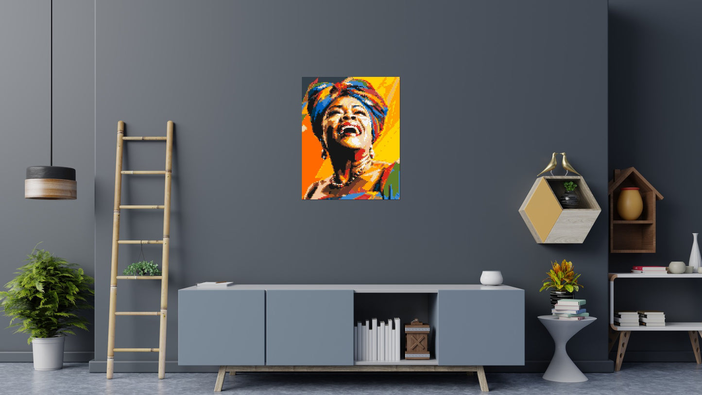 Maya Angelou - Brick Art Mosaic Kit 4x5 large