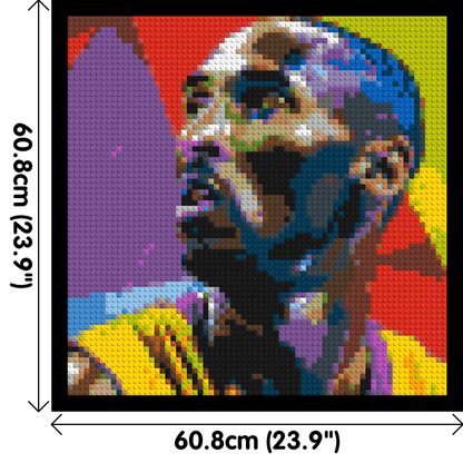 Kobe Bryant - Brick Art Mosaic Kit 3x3 large