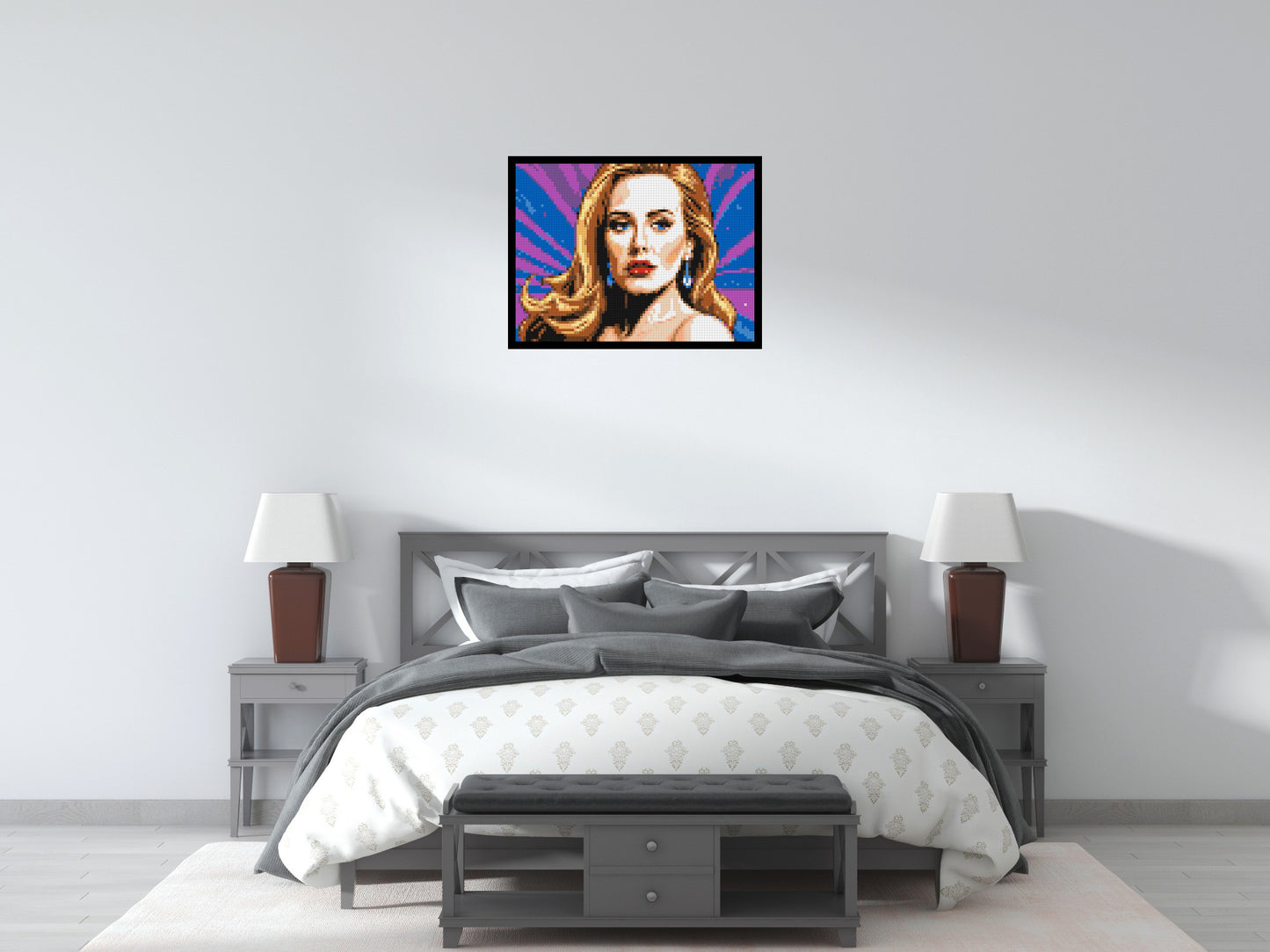 Adele - Brick Art Mosaic Kit 4x3 large