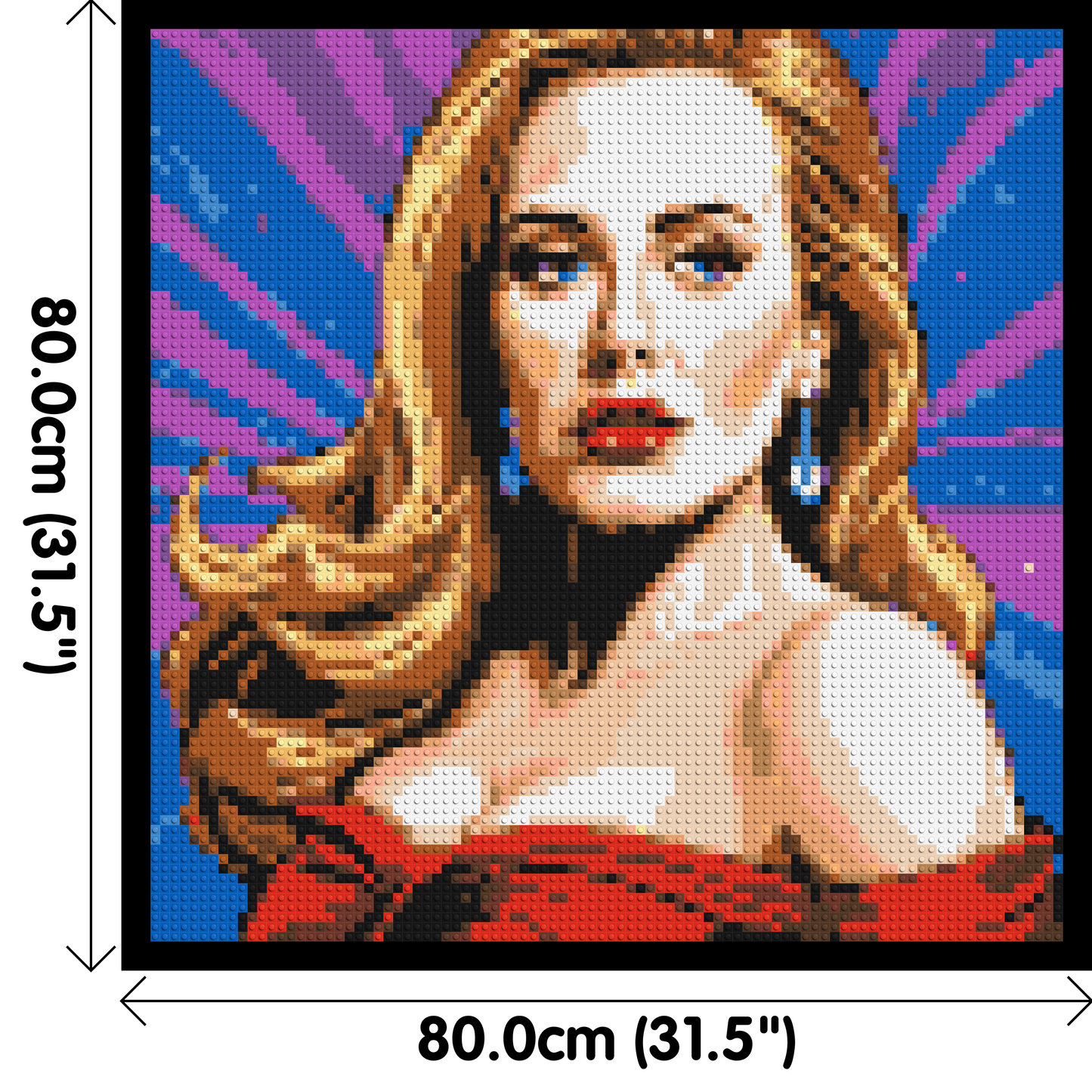 Adele - Brick Art Mosaic Kit 4x4 large