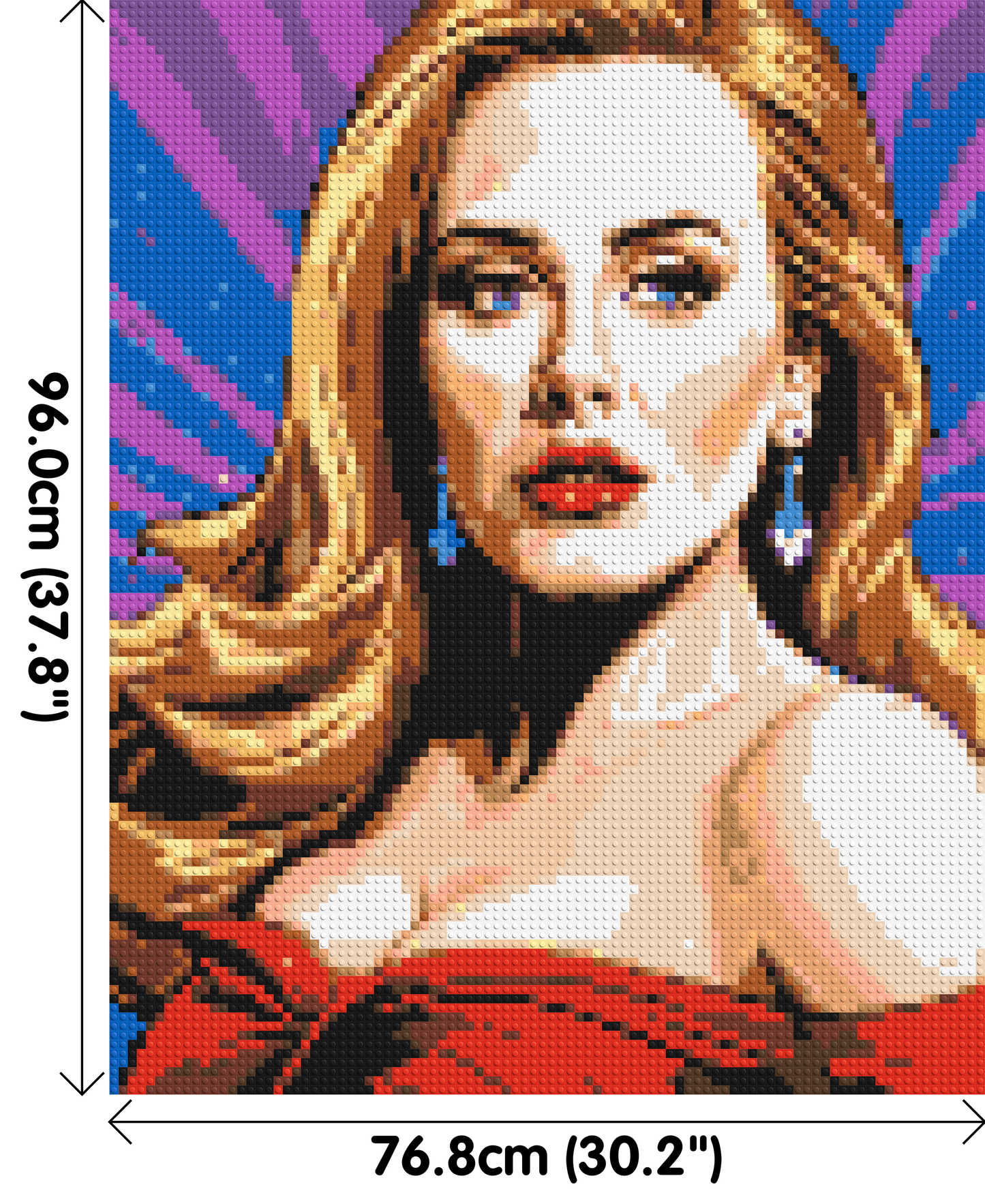 Adele - Brick Art Mosaic Kit 4x5 large