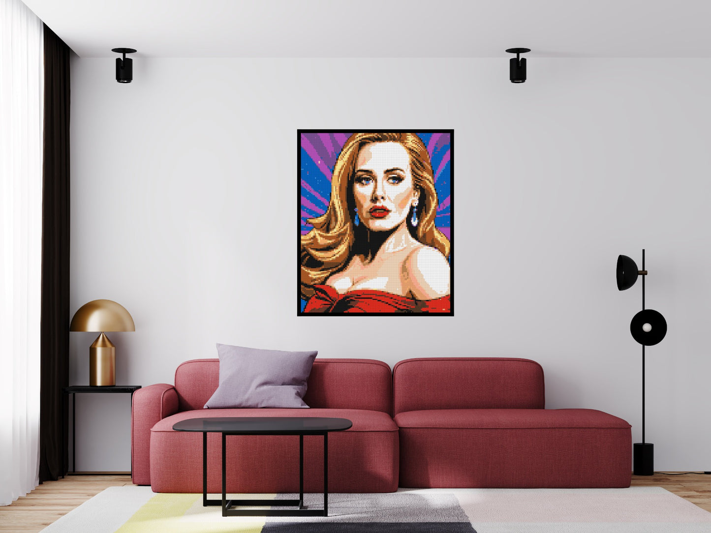 Adele - Brick Art Mosaic Kit 5x6 large