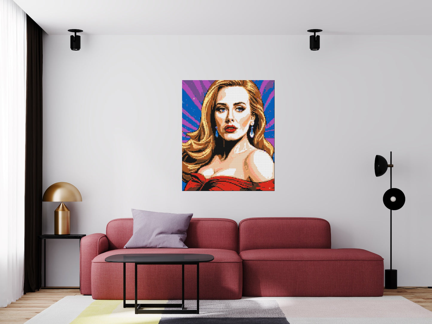 Adele - Brick Art Mosaic Kit 5x6 large