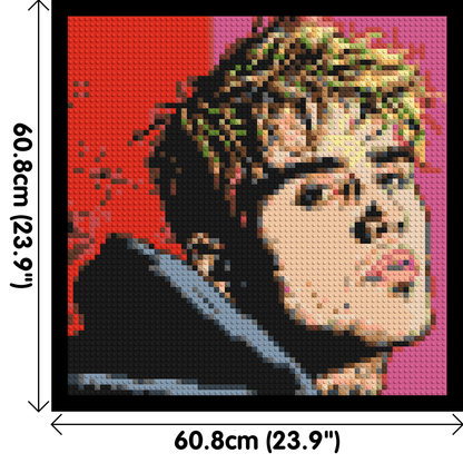 Justin Bieber - Brick Art Mosaic Kit 3x3 large