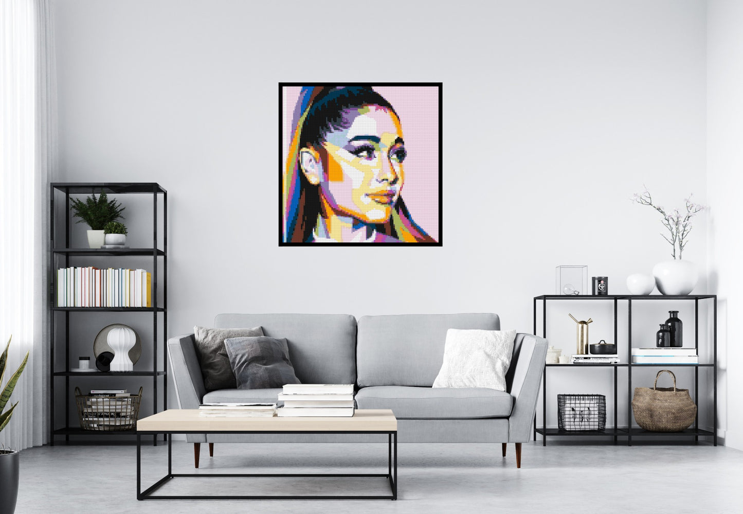 Ariana Grande - Brick Art Mosaic Kit 5x5 large