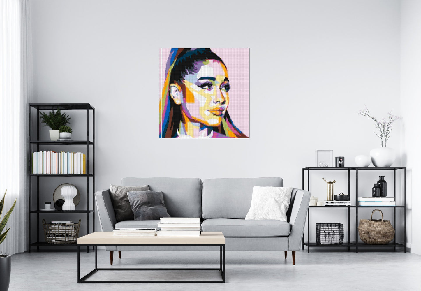 Ariana Grande - Brick Art Mosaic Kit 5x5 large