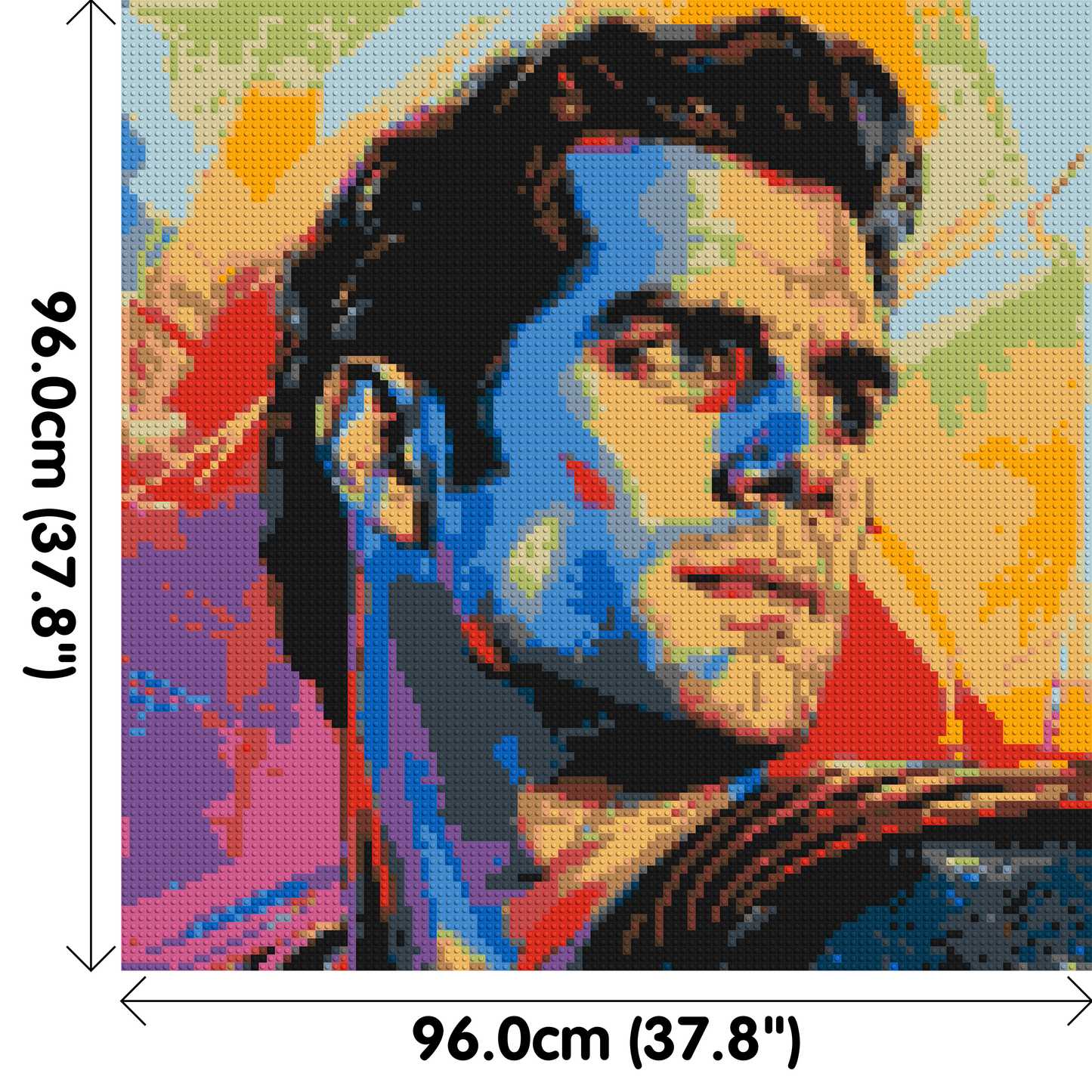 Henry Cavill - Brick Art Mosaic Kit 5x5 large