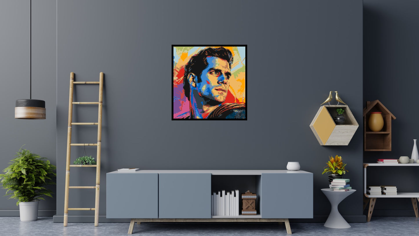 Henry Cavill - Brick Art Mosaic Kit 5x5 large