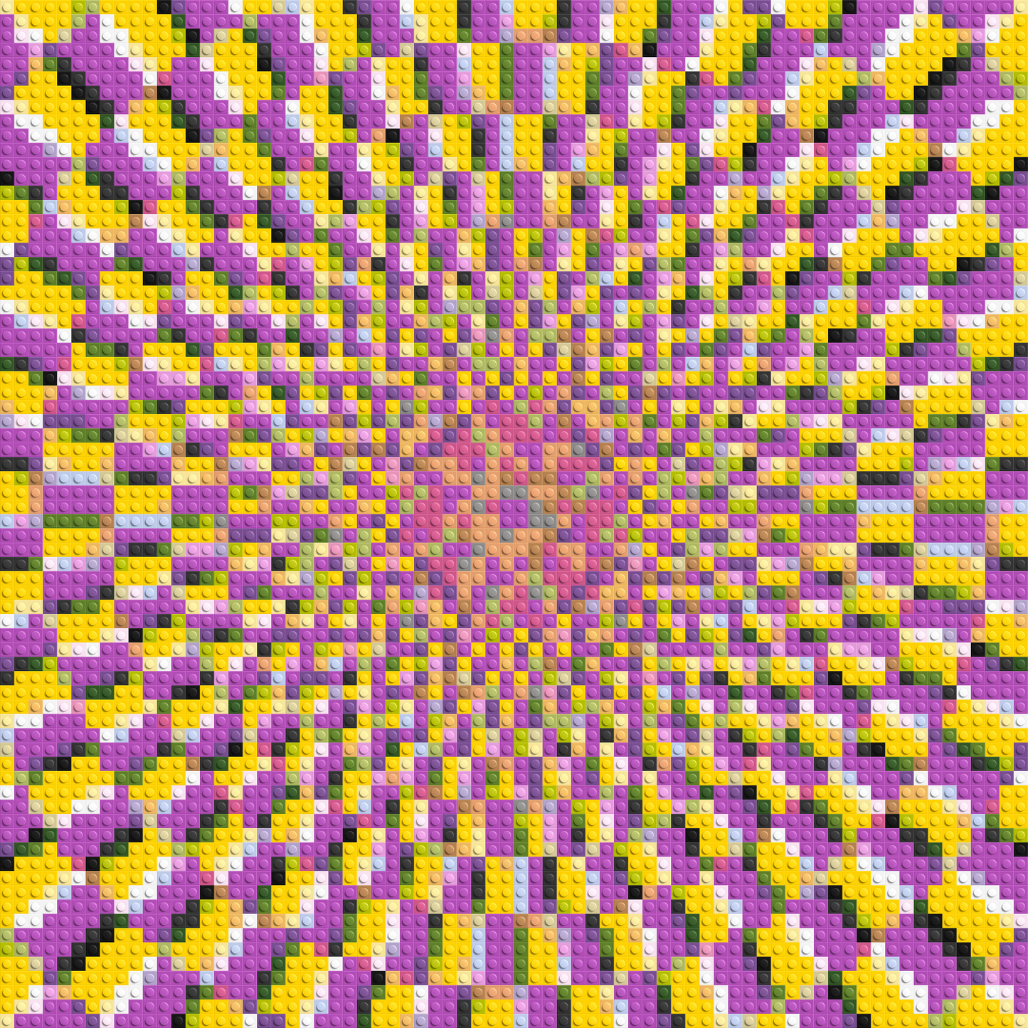 Abstract Pattern #5 - Brick Art Mosaic Kit 3x3 large