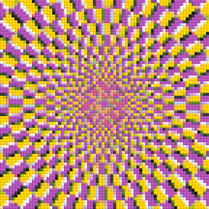 Abstract Pattern #5 - Brick Art Mosaic Kit 3x3 large