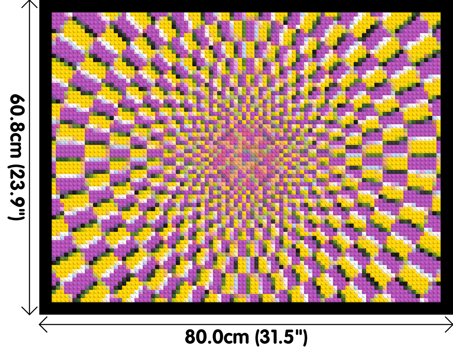 Abstract Pattern #5 - Brick Art Mosaic Kit 4x3 large