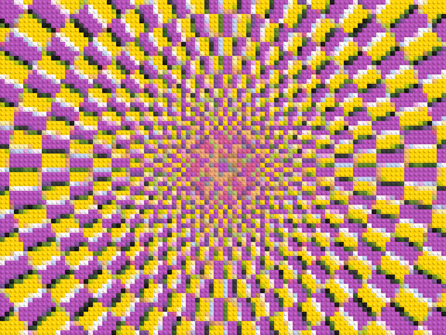 Abstract Pattern #5 - Brick Art Mosaic Kit 4x3 large