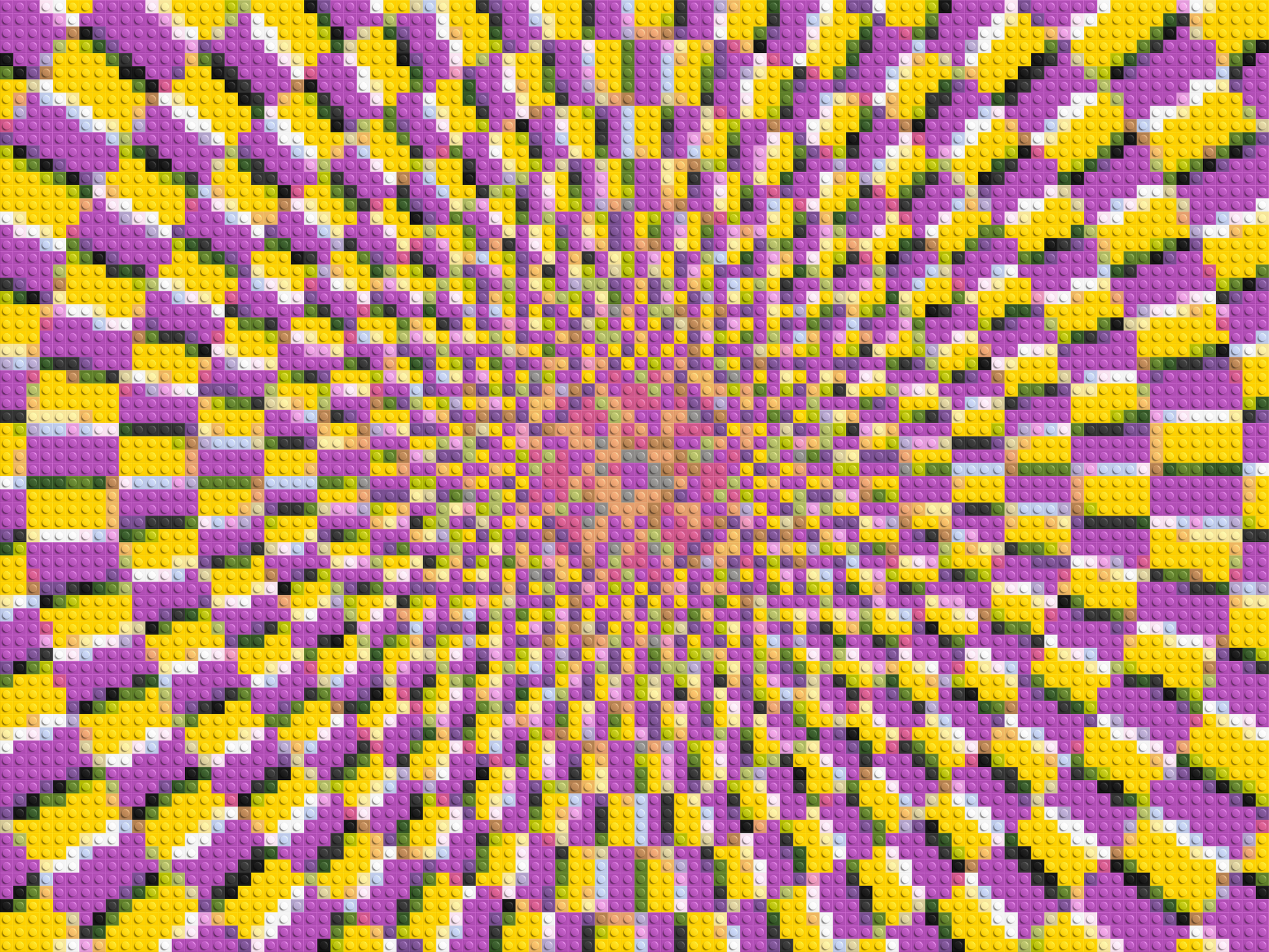 Abstract Pattern #5 - Brick Art Mosaic Kit 4x3 large