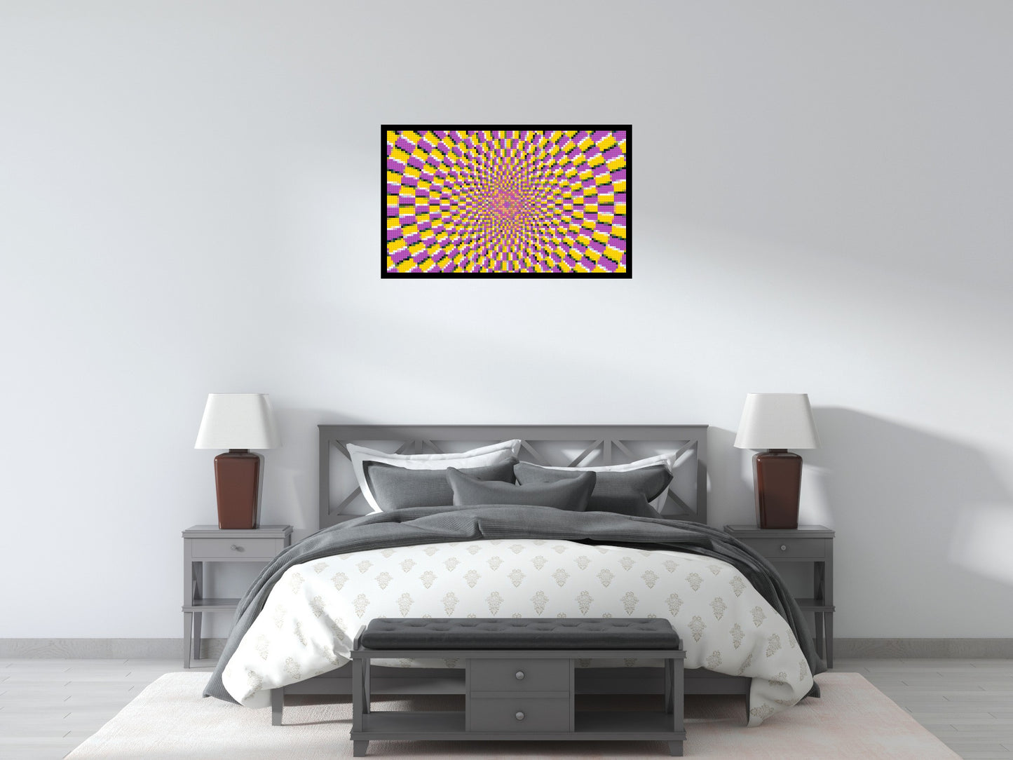 Abstract Pattern #5 - Brick Art Mosaic Kit 5x3 large