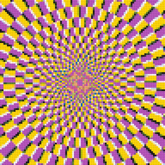 Abstract Pattern #5 - Brick Art Mosaic Kit 4x4 large