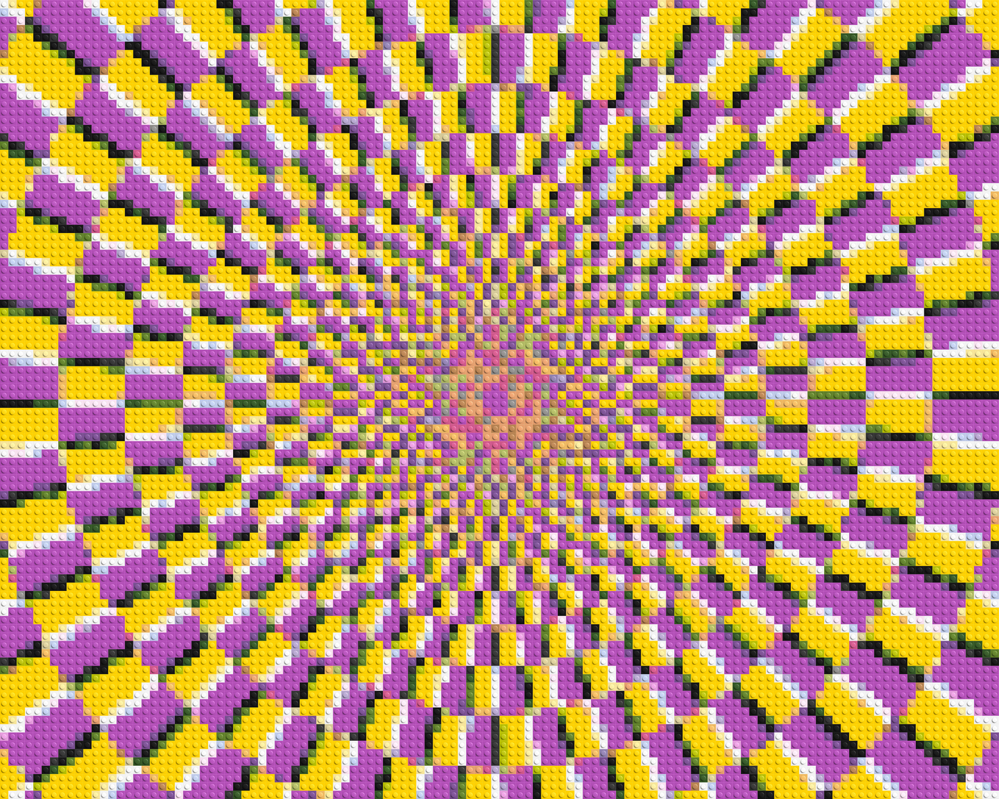 Abstract Pattern #5 - Brick Art Mosaic Kit 5x4 large