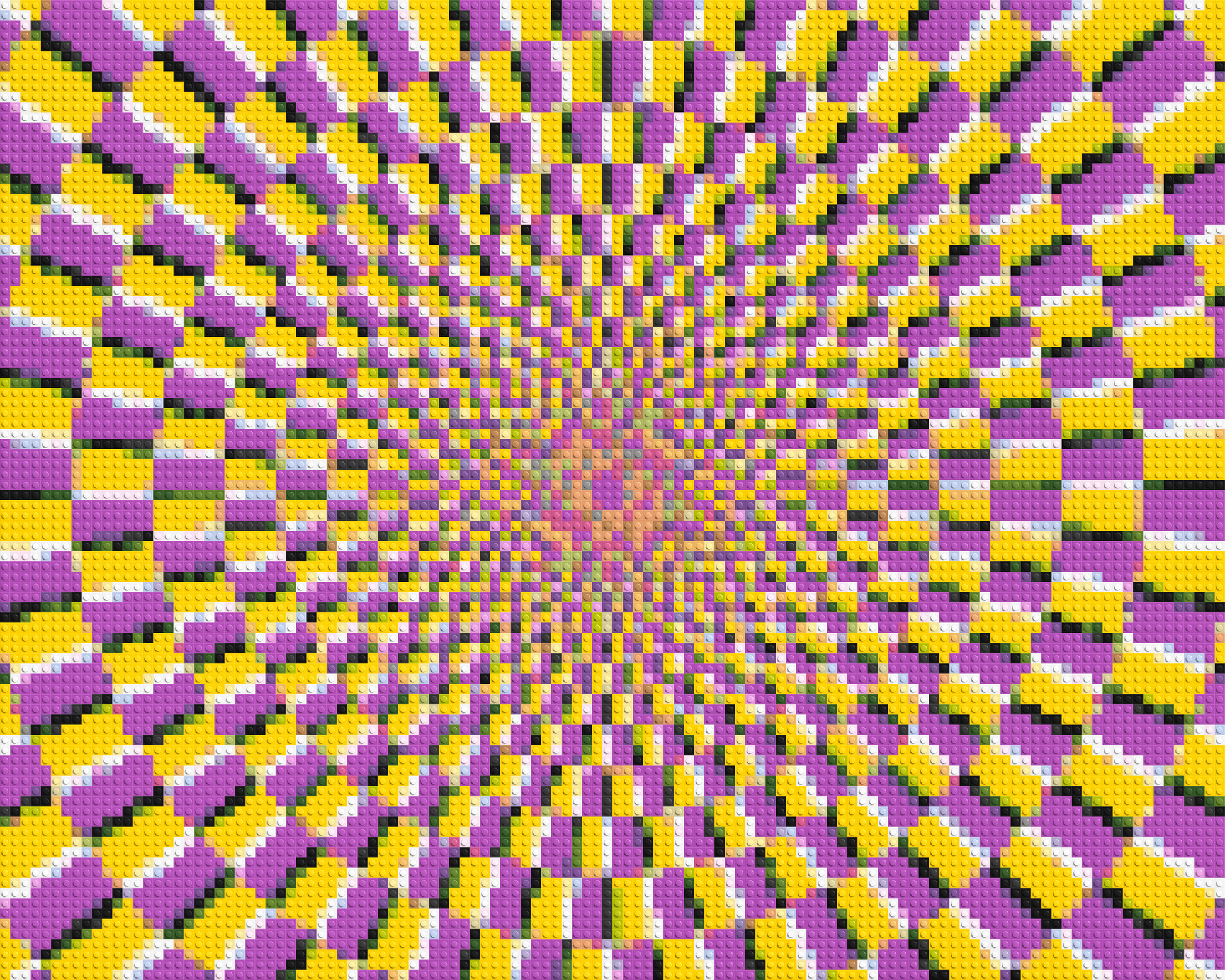 Abstract Pattern #5 - Brick Art Mosaic Kit 5x4 large