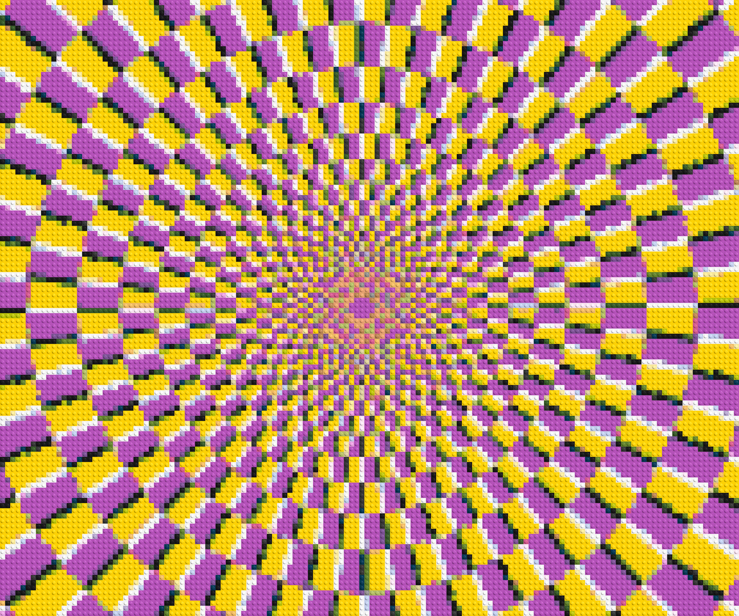 Abstract Pattern #5 - Brick Art Mosaic Kit 6x5 large