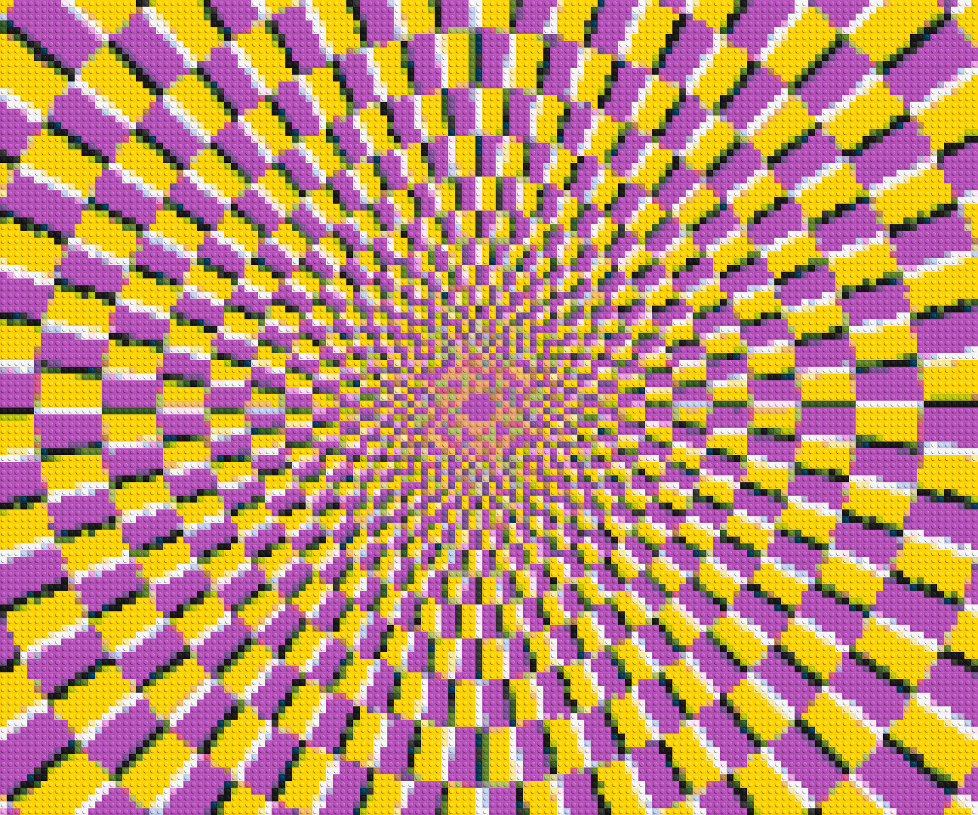 Abstract Pattern #5 - Brick Art Mosaic Kit 6x5 large