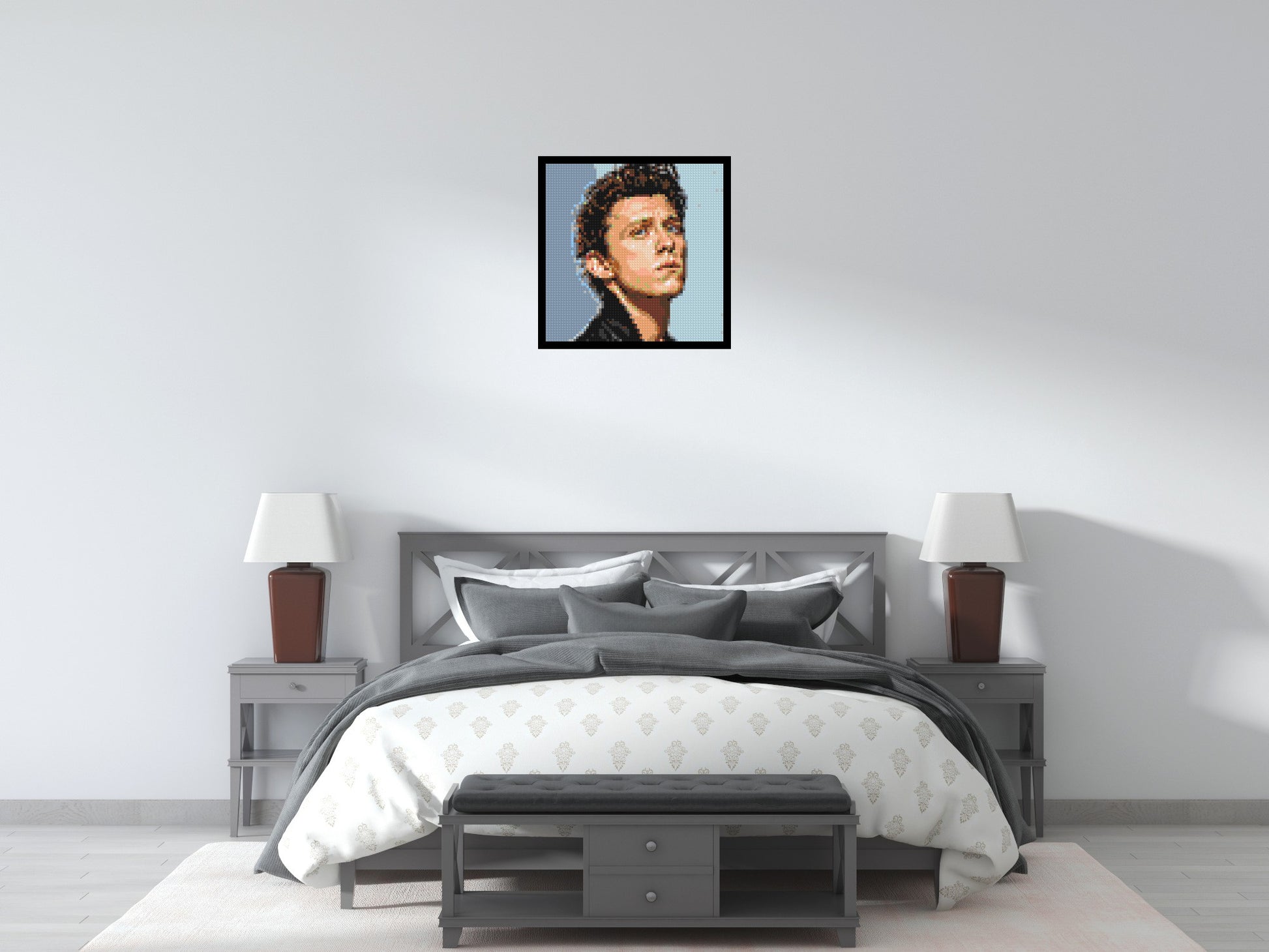 Tom Holland - Brick Art Mosaic Kit 3x3 scene with frame