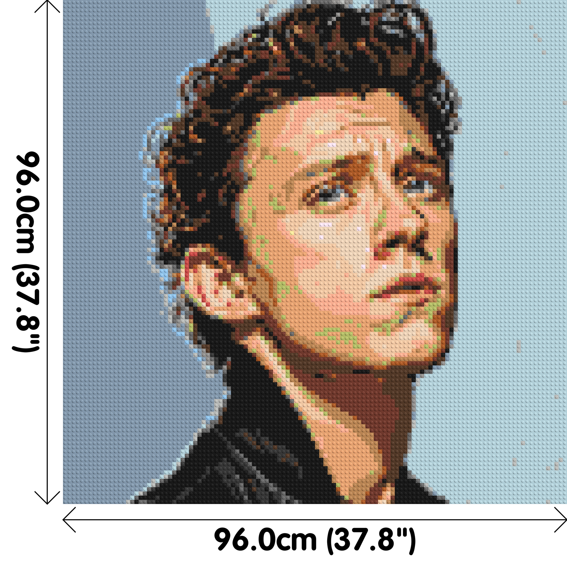 Tom Holland - Brick Art Mosaic Kit 5x5 dimensions