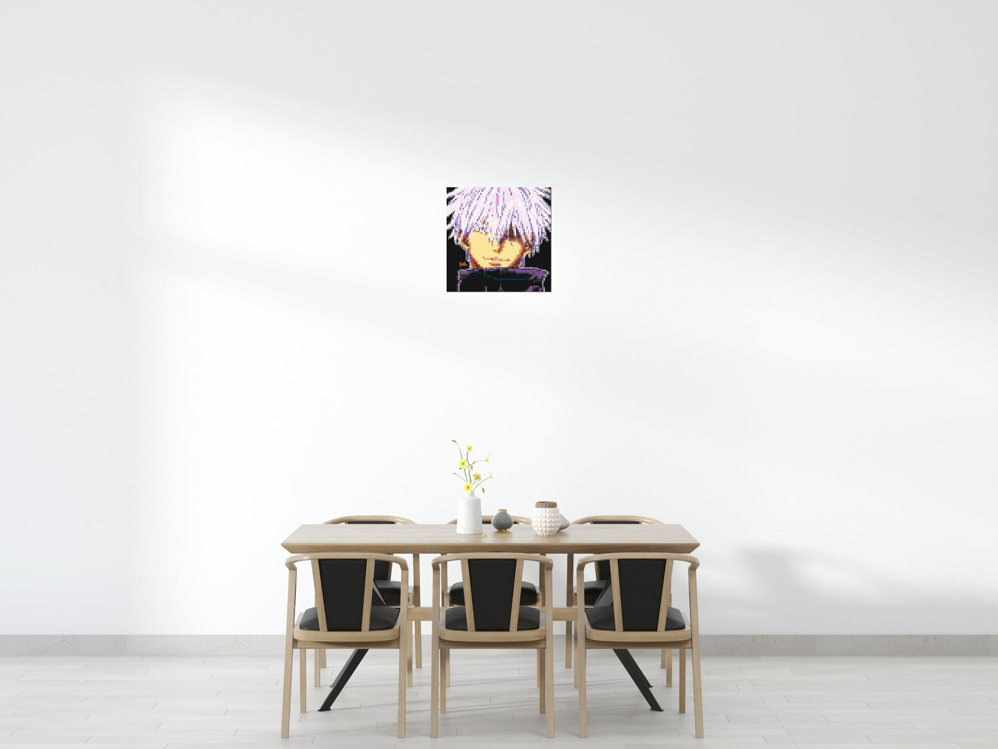 Satoru Gojo - Brick Art Mosaic Kit 3x3 scene