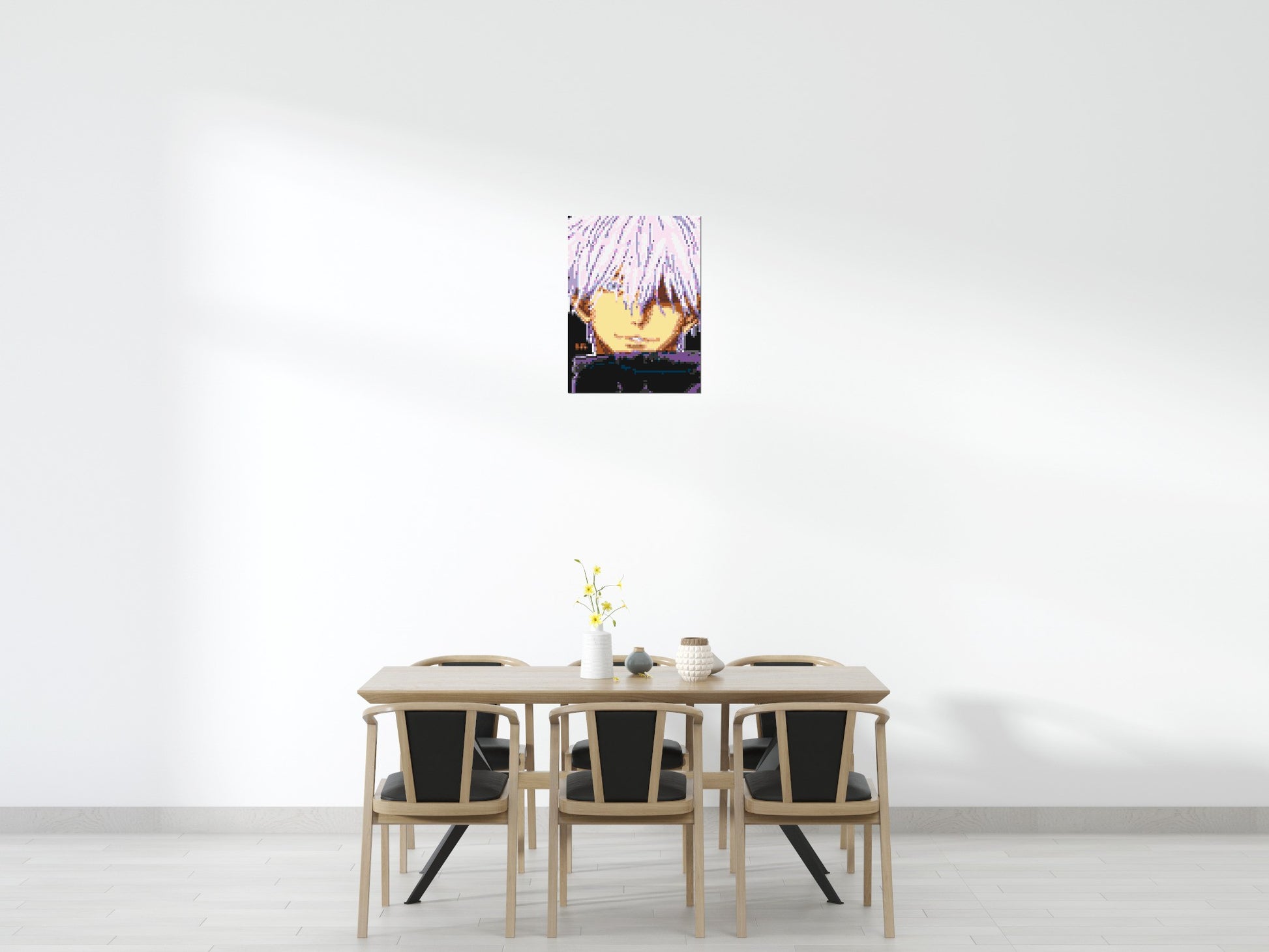 Satoru Gojo - Brick Art Mosaic Kit 3x4 scene