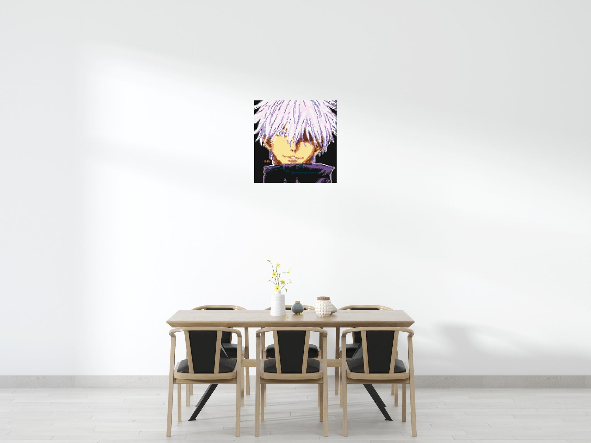 Satoru Gojo - Brick Art Mosaic Kit 4x4 scene