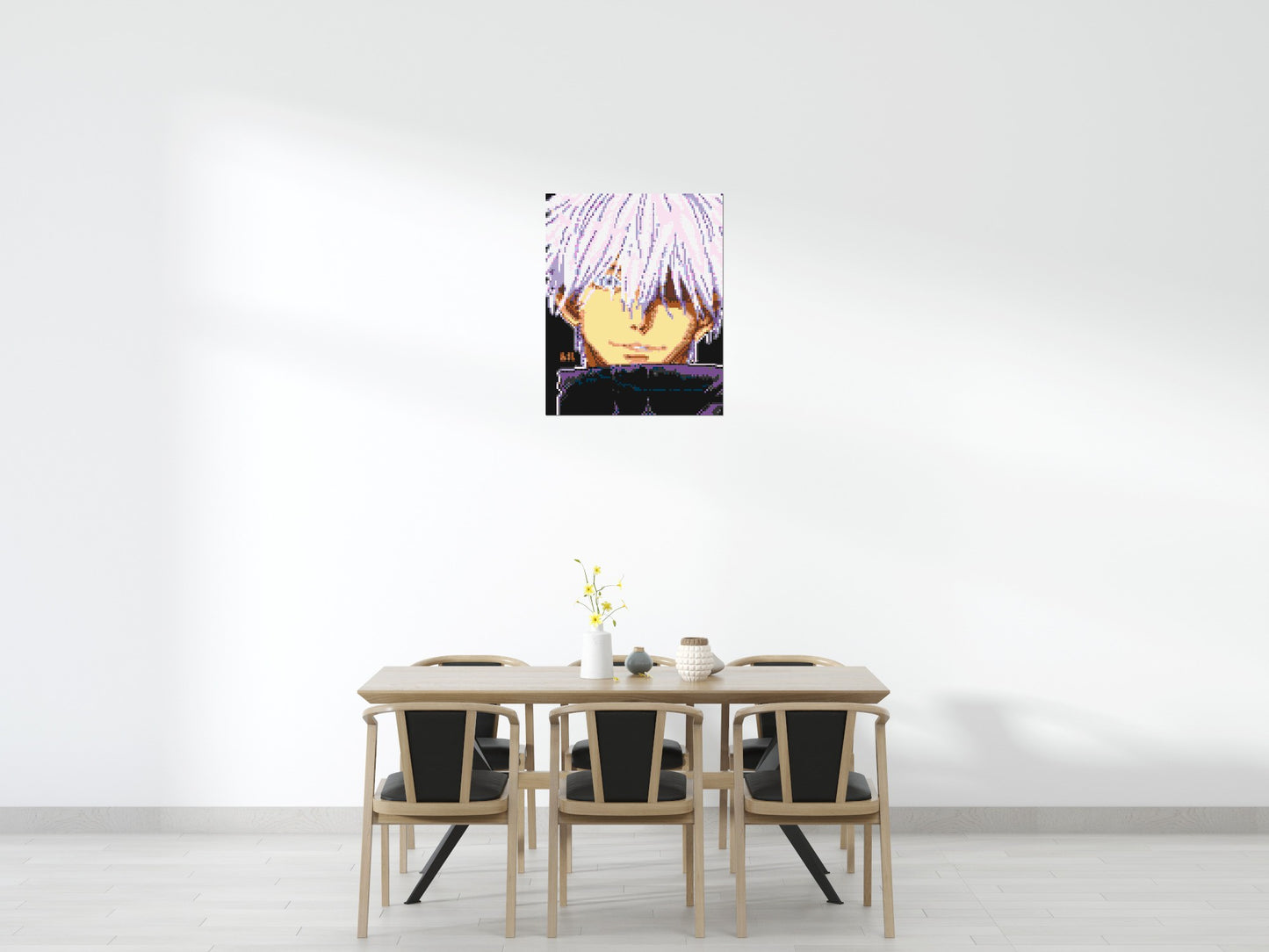 Satoru Gojo - Brick Art Mosaic Kit 4x5 large