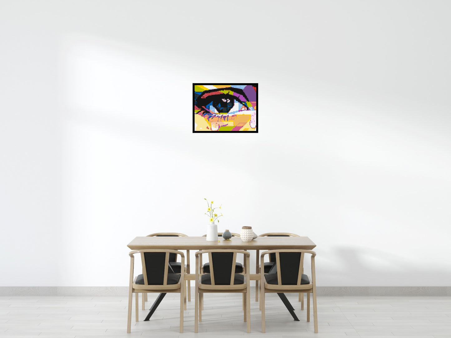 Crying Eye - Brick Art Mosaic Kit 4x3 large