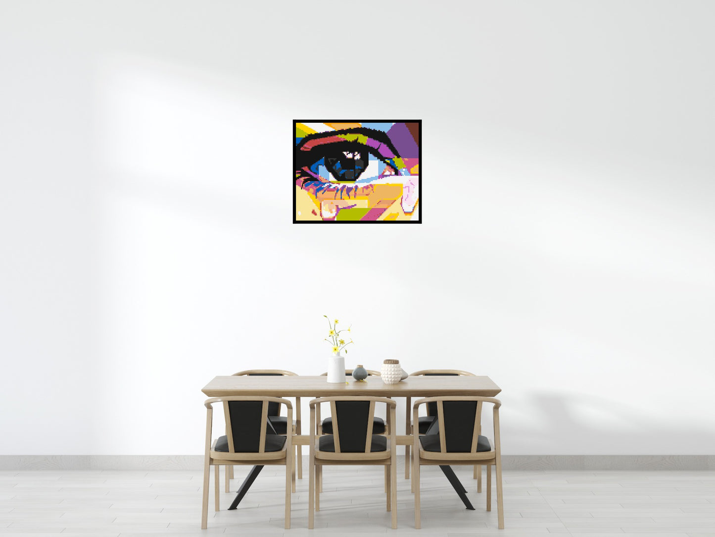 Crying Eye - Brick Art Mosaic Kit 5x4 large