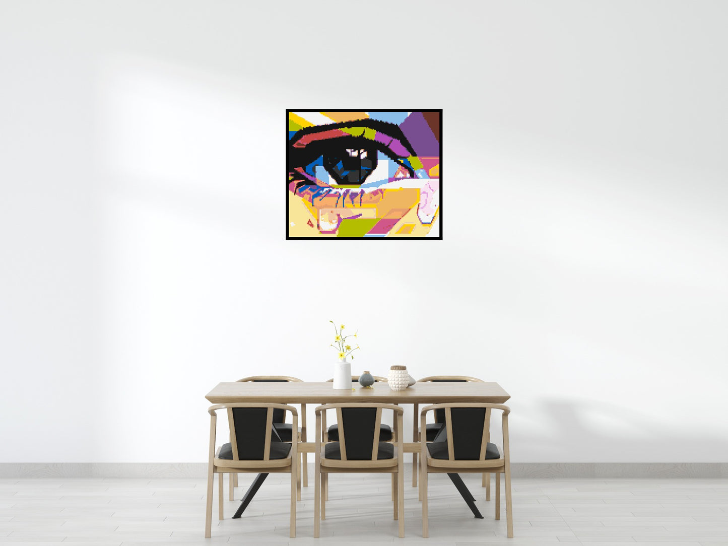Crying Eye - Brick Art Mosaic Kit 6x5 large