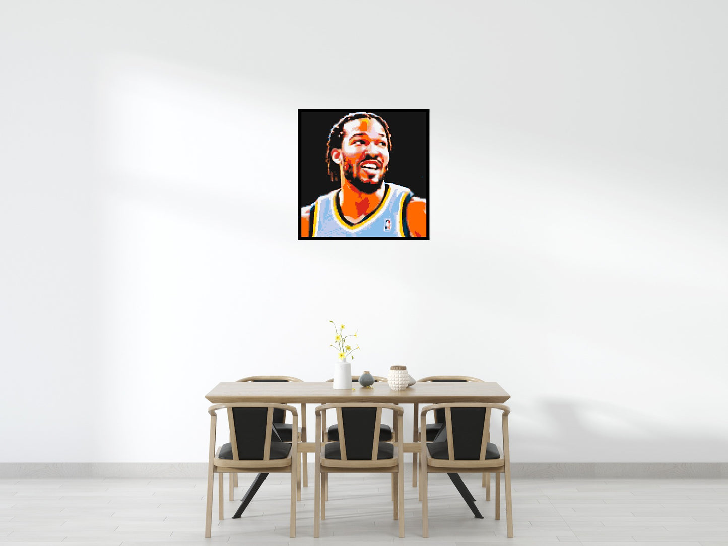 Jalen Brunson - Brick Art Mosaic Kit 5x5 large