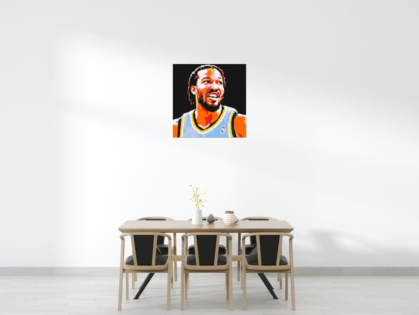 Jalen Brunson - Brick Art Mosaic Kit 5x5 large