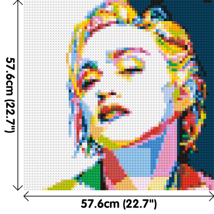 Madonna - Brick Art Mosaic Kit 3x3 large