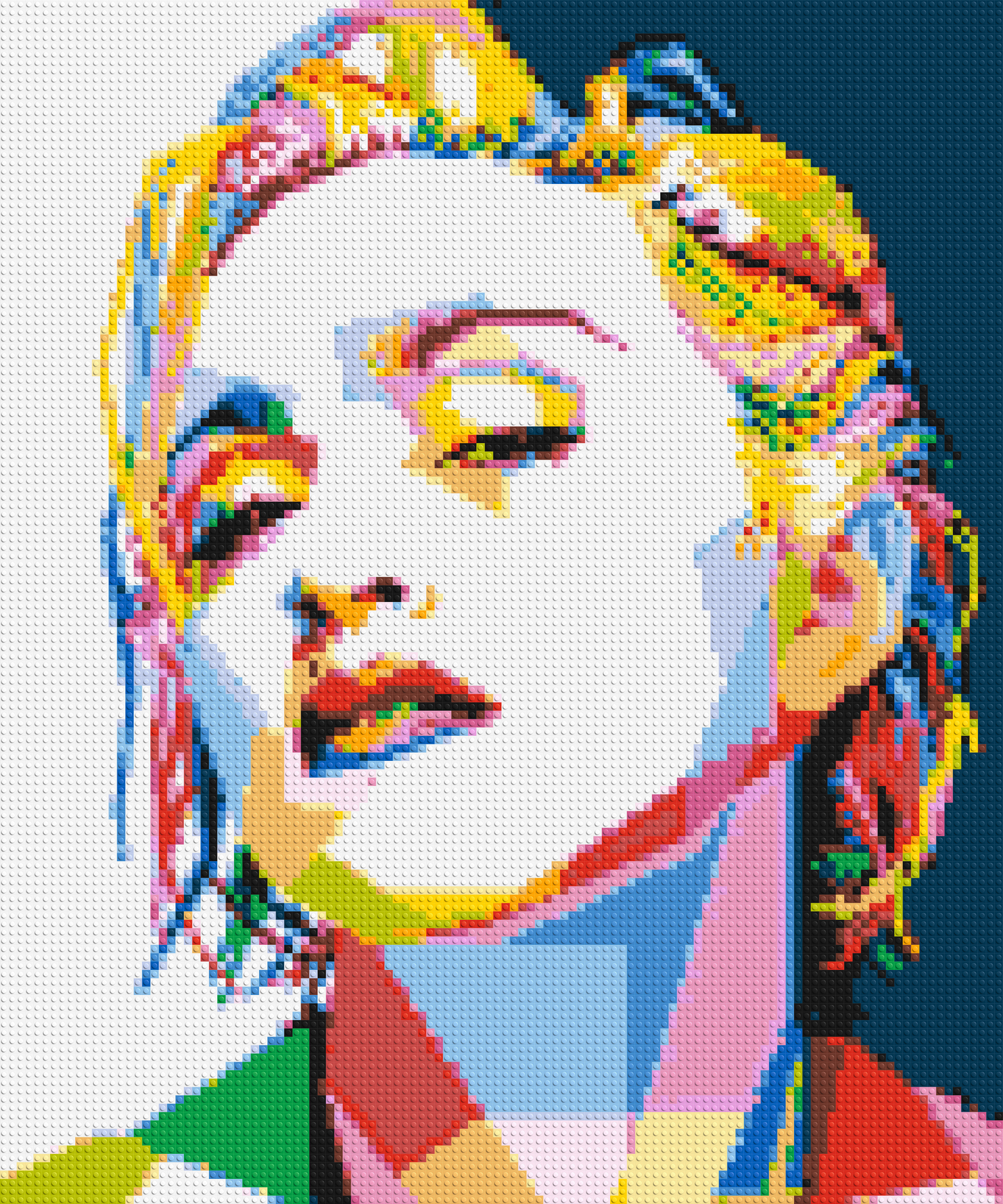 Madonna - Brick Art Mosaic Kit 5x6 large
