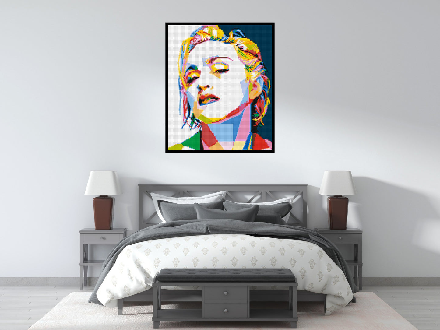 Madonna - Brick Art Mosaic Kit 5x6 large