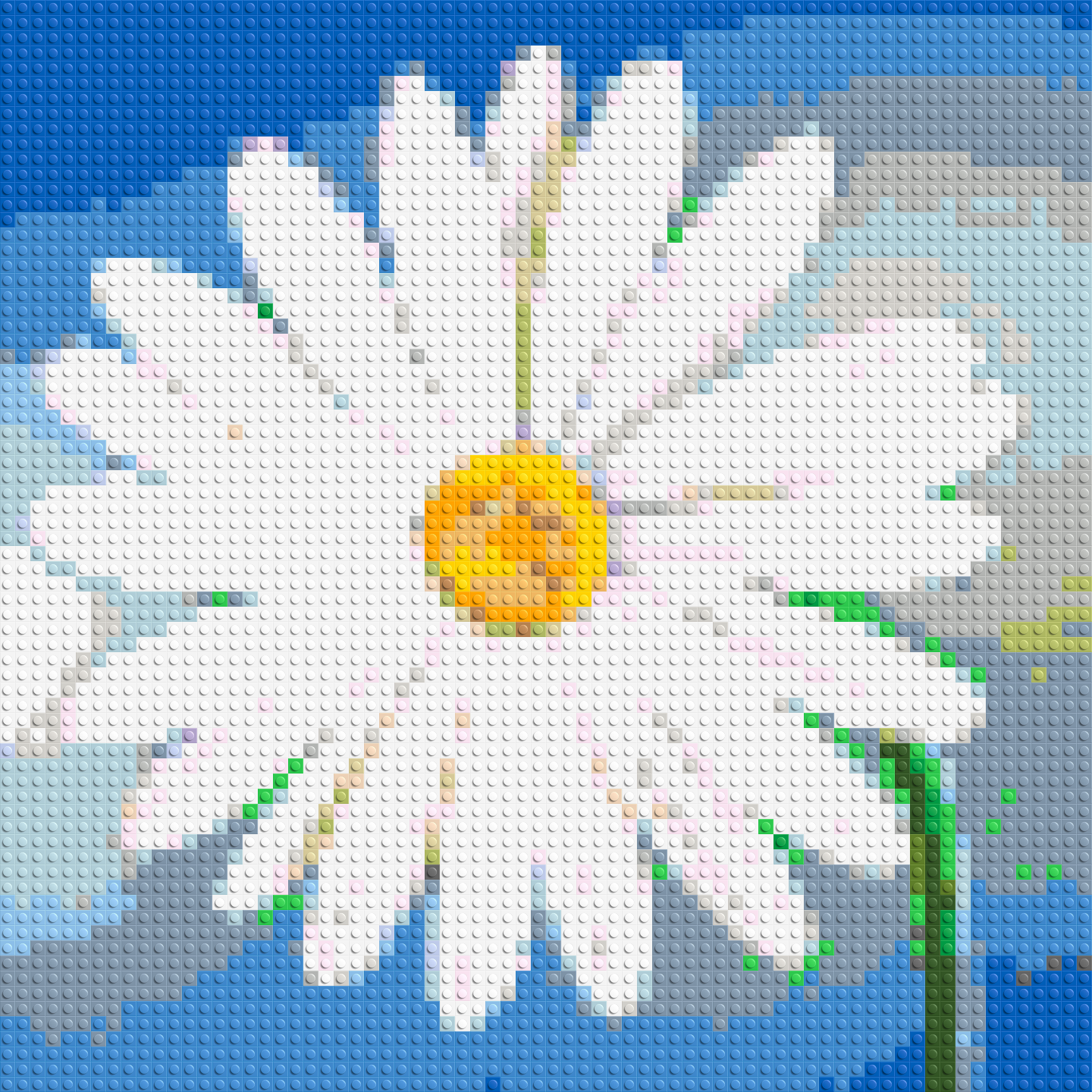 Margherite - Brick Art Mosaic Kit 3x3 large