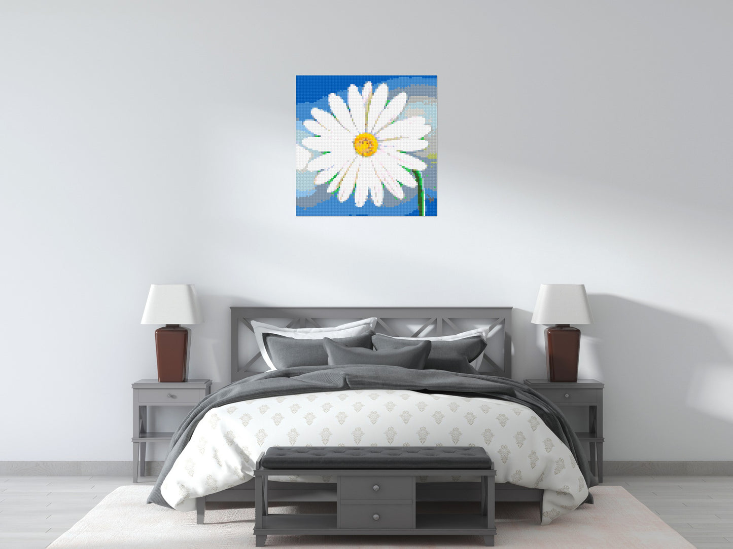 Margherite - Brick Art Mosaic Kit 4x4 large