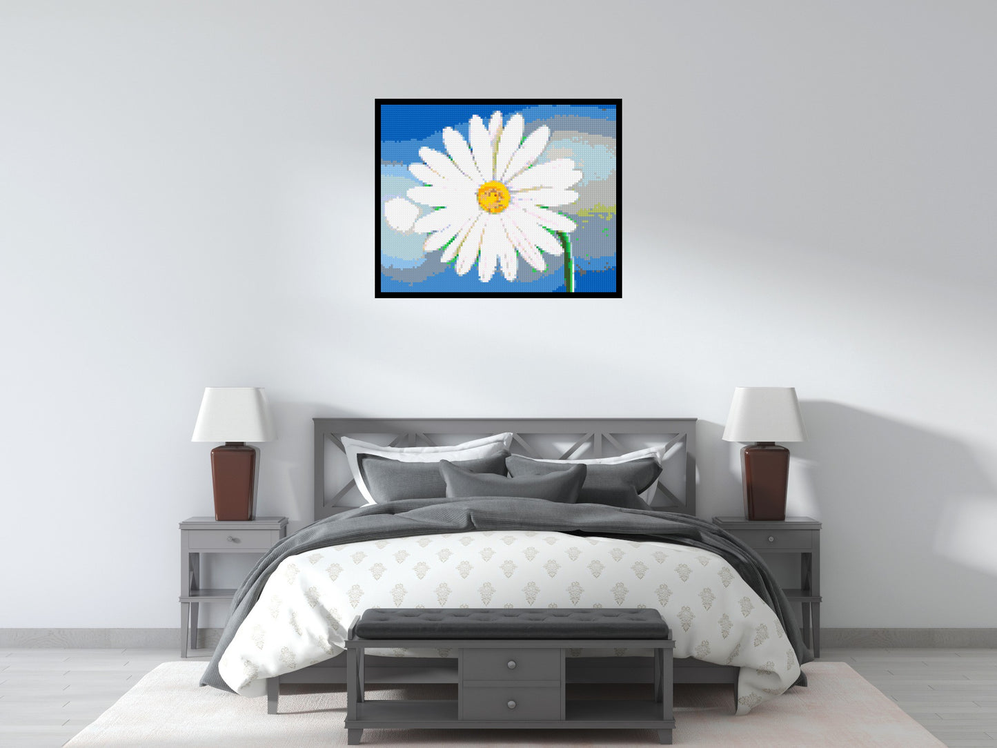 Margherite - Brick Art Mosaic Kit 5x4 large