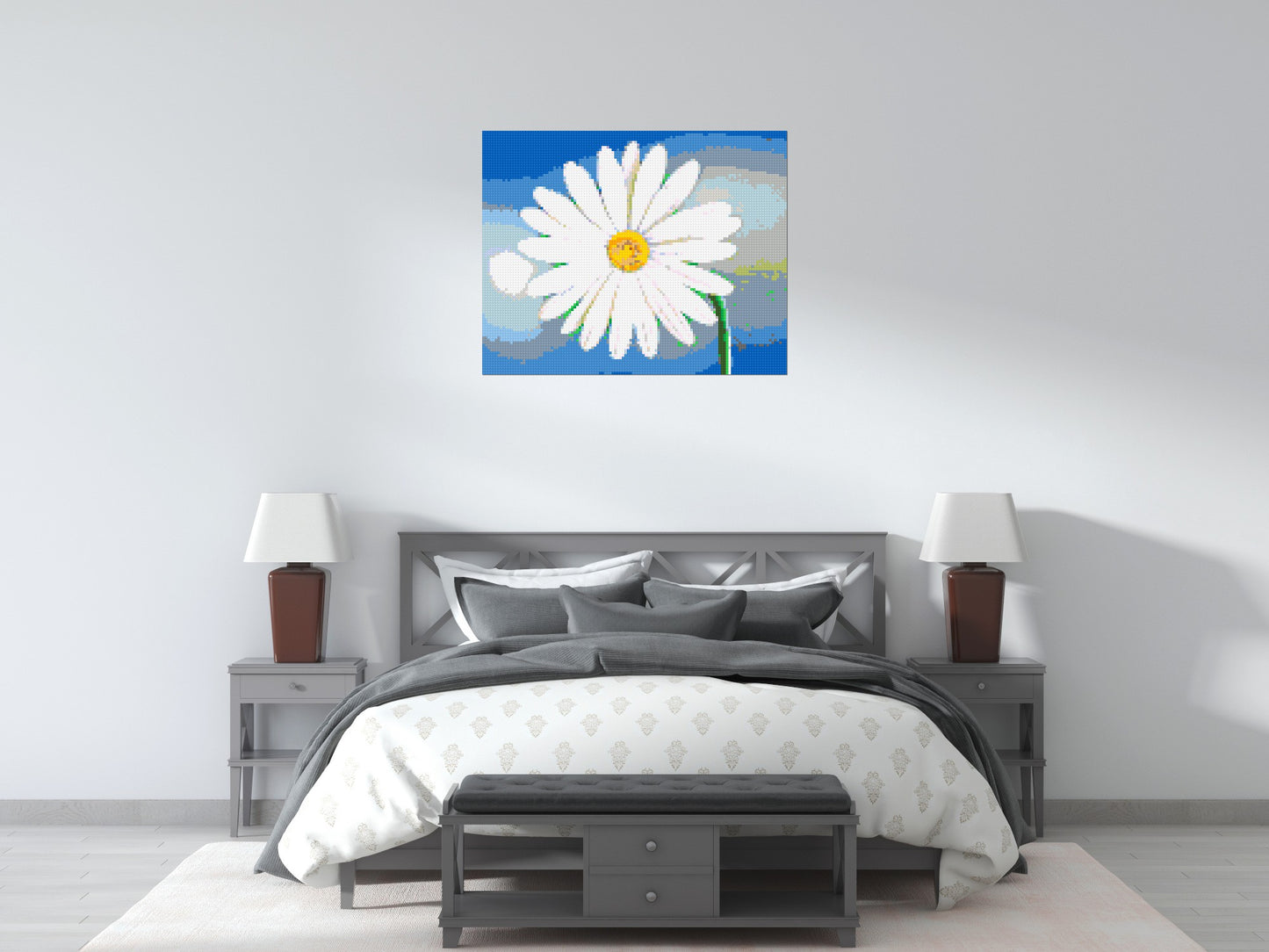 Margherite - Brick Art Mosaic Kit 5x4 large