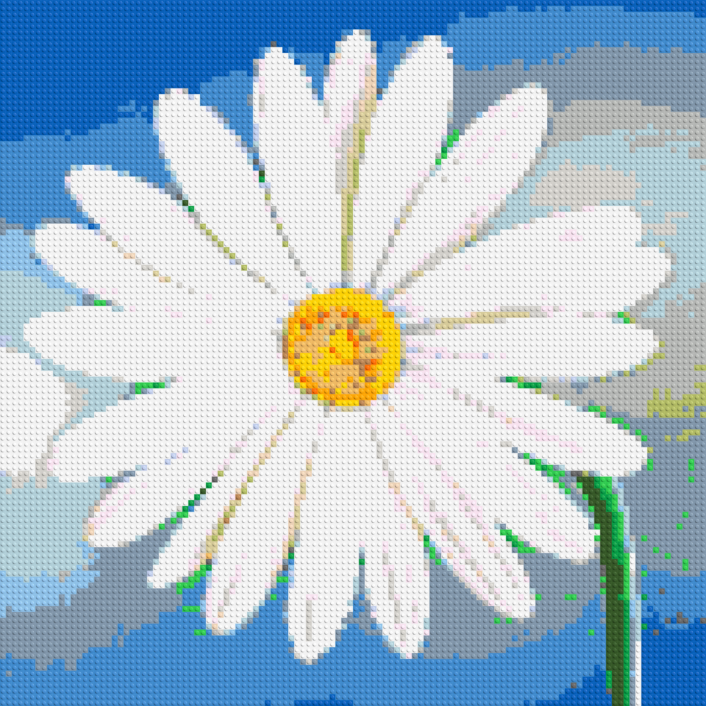 Margherite - Brick Art Mosaic Kit 5x5 large