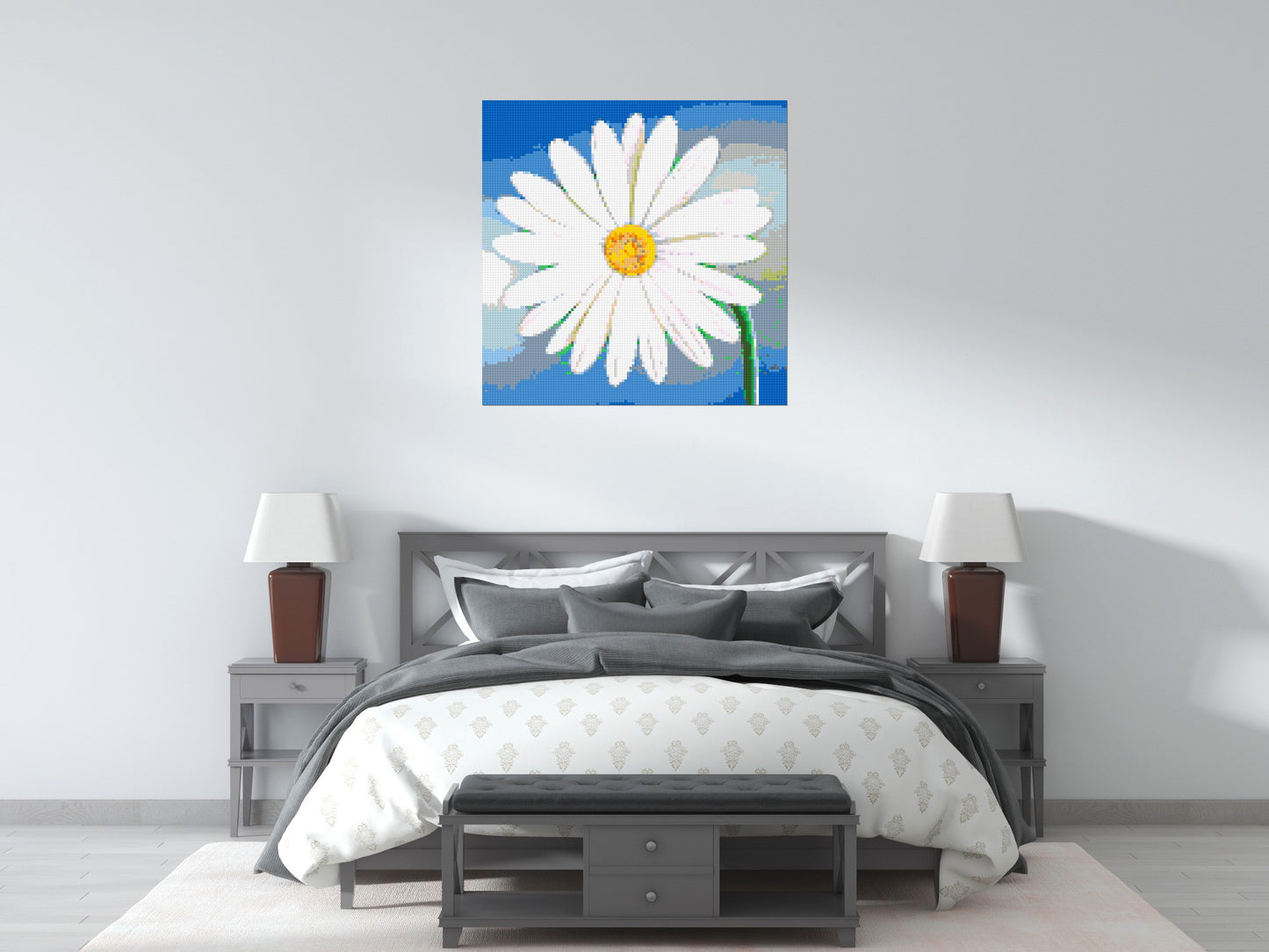 Margherite - Brick Art Mosaic Kit 5x5 large