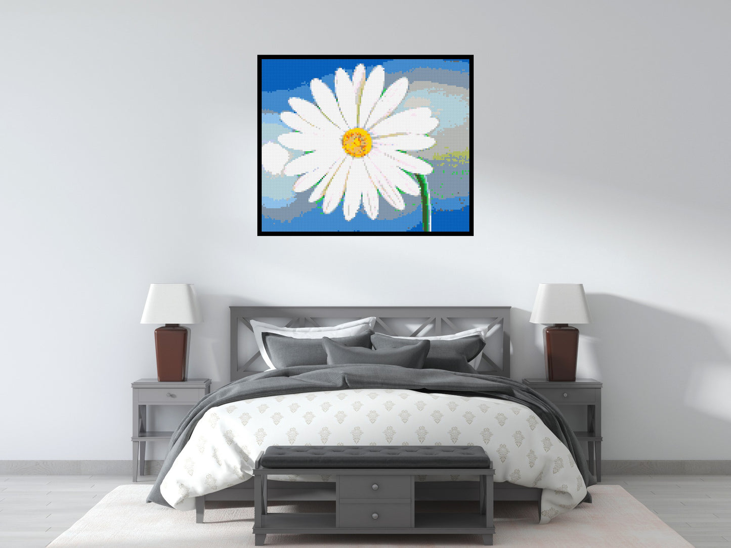 Margherite - Brick Art Mosaic Kit 6x5 large