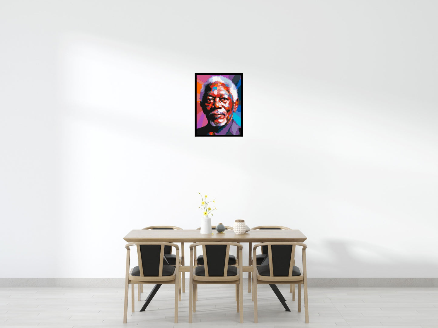 Morgan Freeman - Brick Art Mosaic Kit 3x4 large