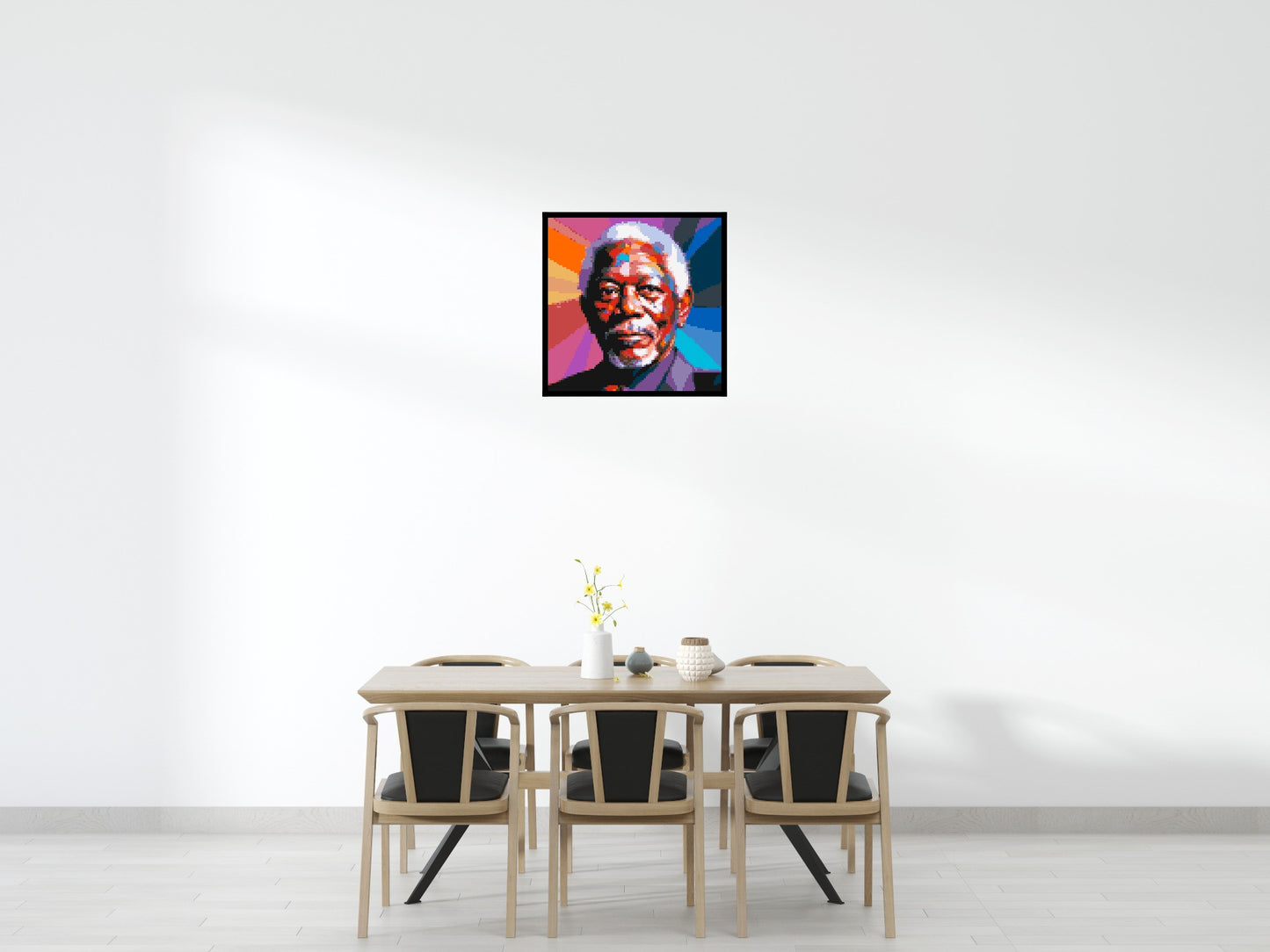 Morgan Freeman - Brick Art Mosaic Kit 4x4 large